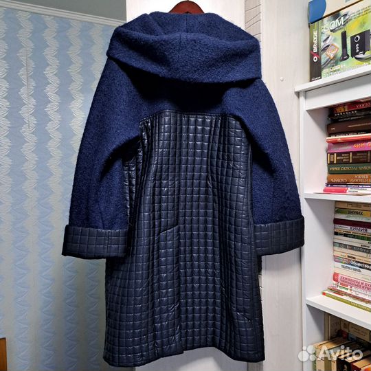 Пальто женское зимнее 52 пакетом бу