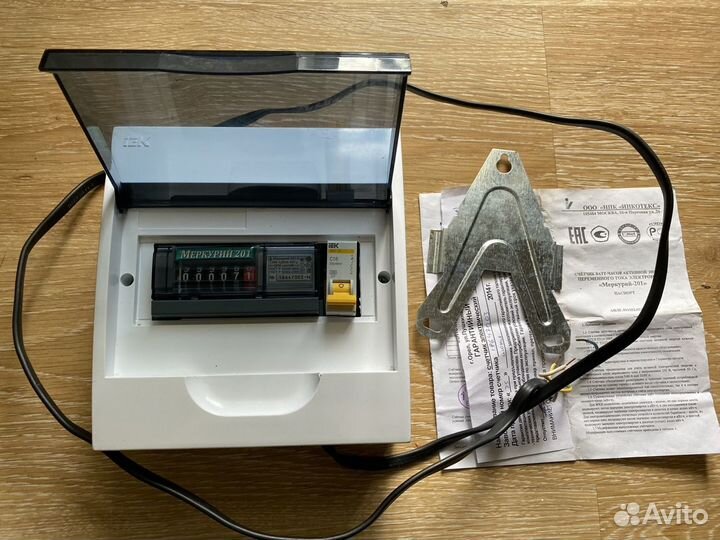 Комплект Электрический счетчик Меркурий-201.5