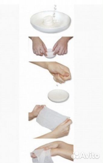 Прессованные салфетки, в виде таблеток, Ошибори