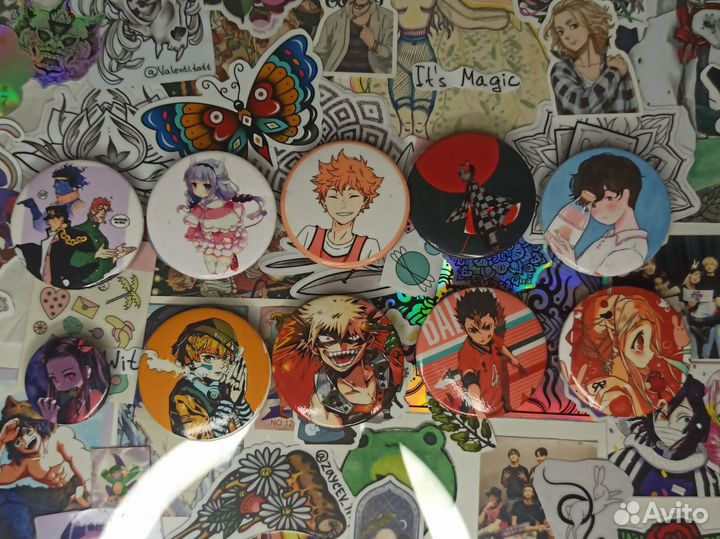 Аниме значки