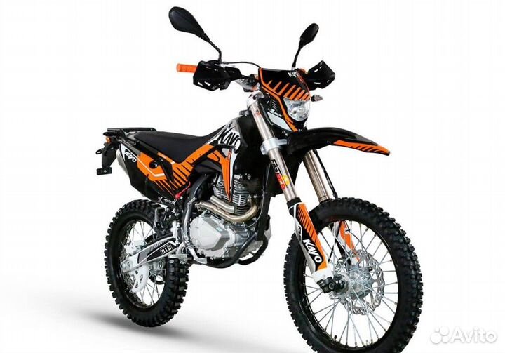 Мотоцикл кроссовый kayo T4 250 enduro PR 21/18 (20