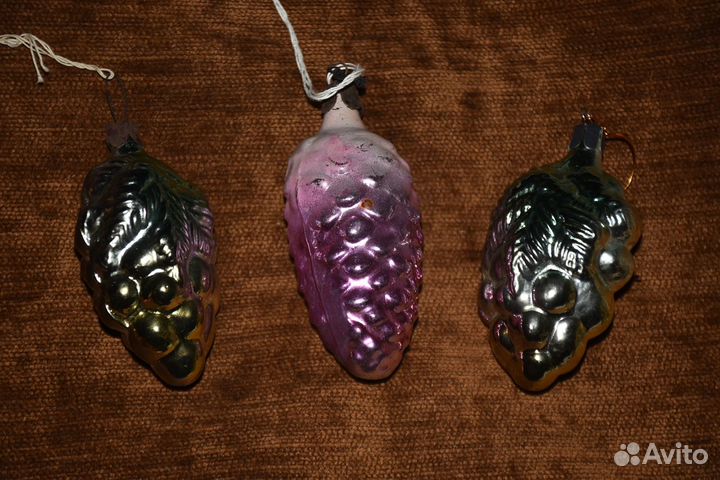 Елочные игрушки СССР (50 - 60 -е г.г. )