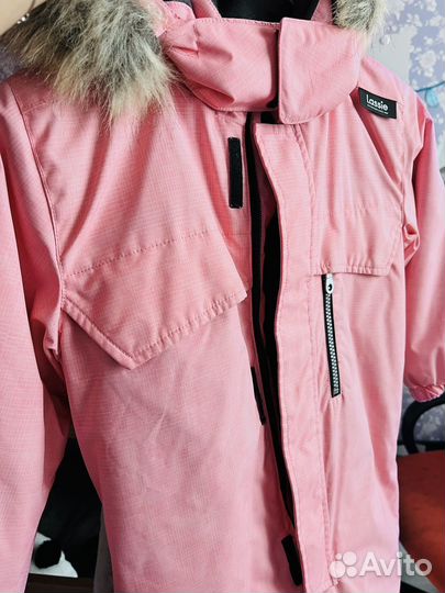 Детский зимний комбинезон на девочку