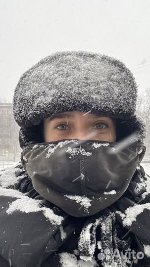 Шапка ушанка с маской