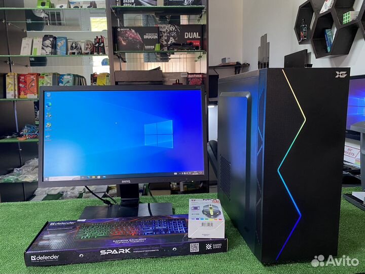 Игровой пк intel core i7 2600&RX580