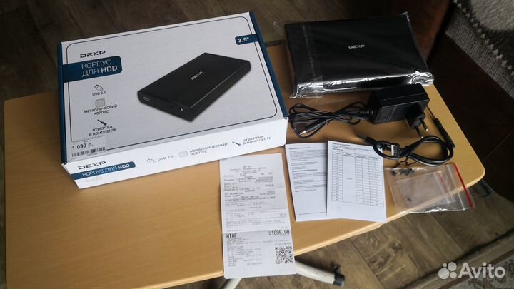 Корпус для HDD, для жесткого диска. Новый