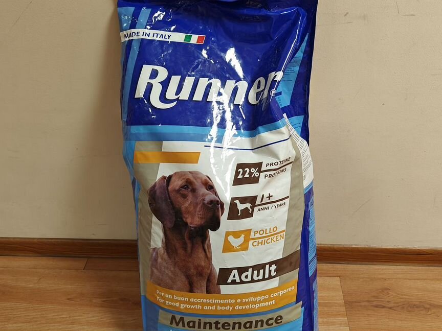 Корм для активных собак Runner Adult Energy