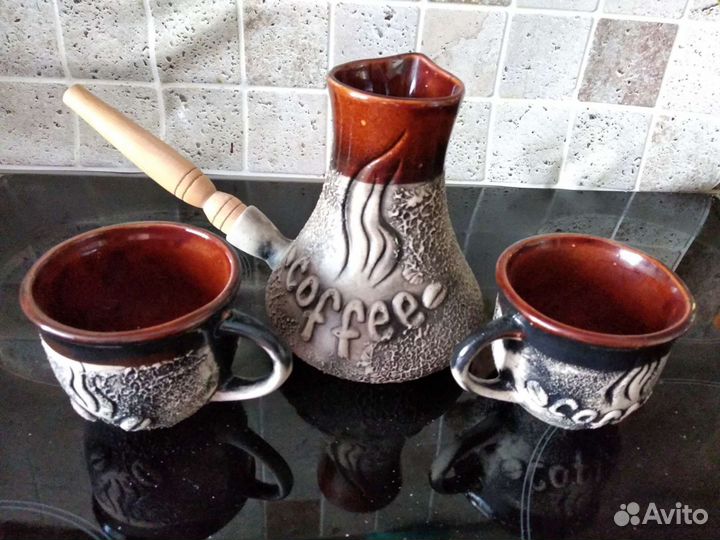 Керамический набор для кофе