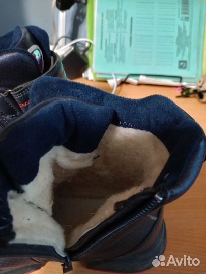 Ботинки зимние для девочки 35