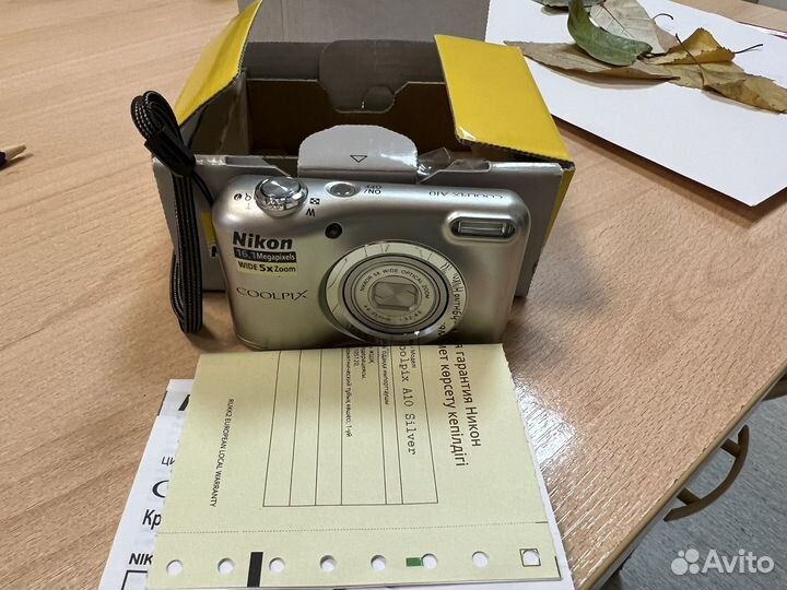 Компактный фотоаппарат nikon A10