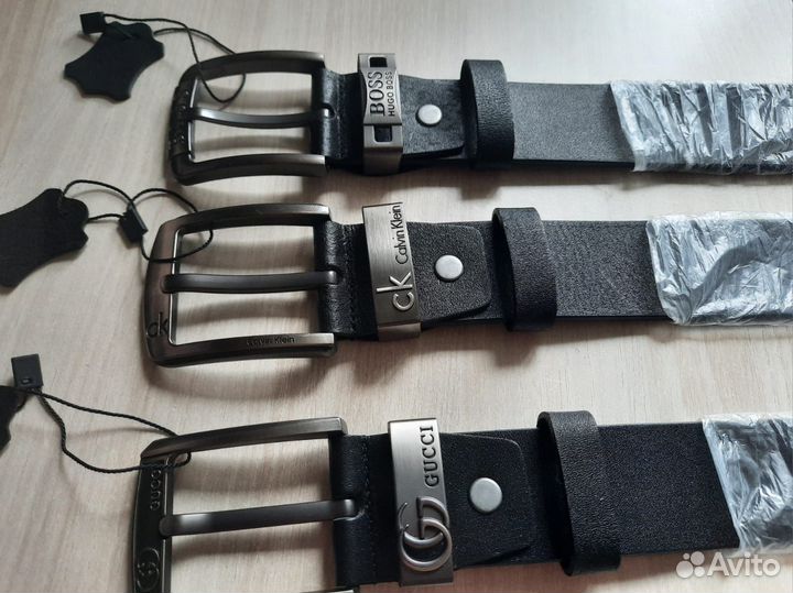 Ремень мужской кожаный Gucci