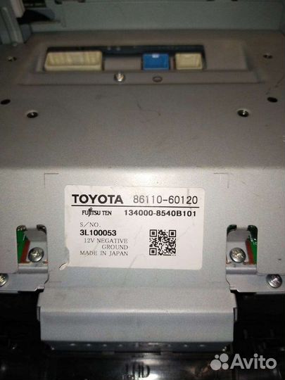 Монитор Ленд Крузер 200 2012-2015