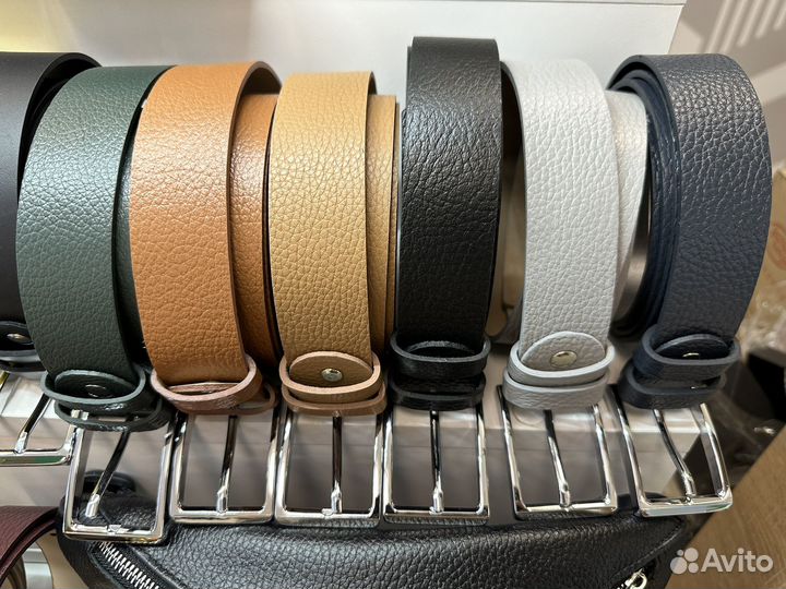 Ремень женский натуральная кожа в стиле srb