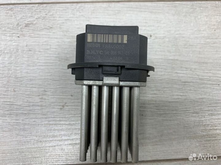 Реостат печки Peugeot 307 универсал 9HX (DV6ated4)