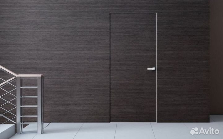 Скрытые двери под покраску