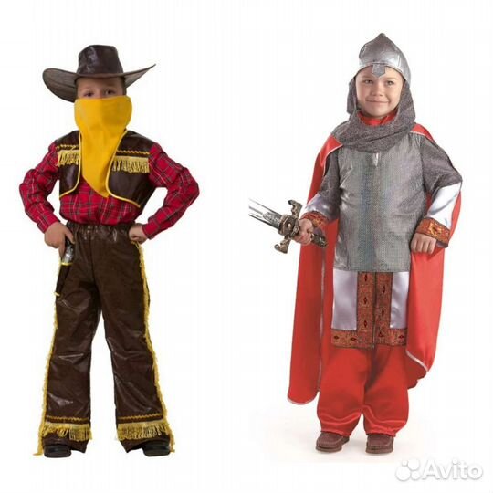 Костюм богатыря или ковбоя