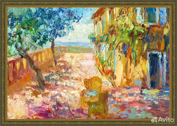 Живопись Картина в Подарок Вилла у моря