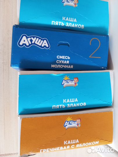 Сухая смесь Агуша 2 lacto baby complex + каши