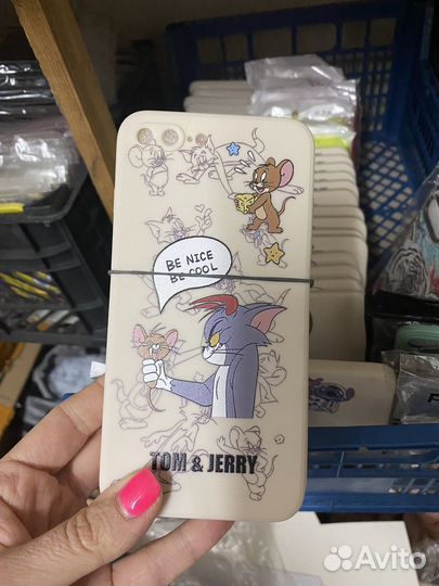 Чехлы на айфон и андройд 1000 штук