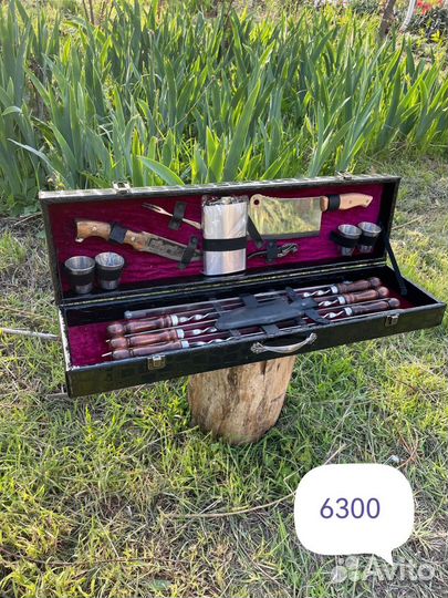 Подарочный шашлычный набор кизляр