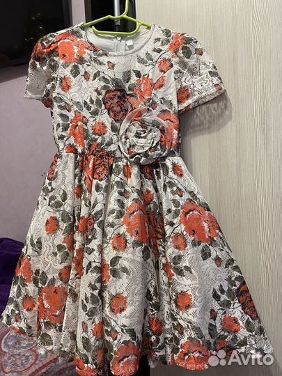 Детское нарядное платье