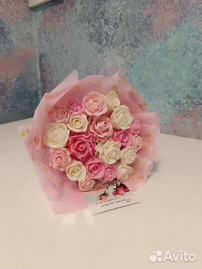 Букет из шоколадных роз, микс