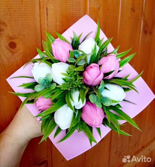 Букеты из мыла ручной работы