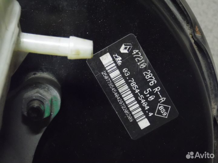 Вакумный усилитель в сборе Рено Дастер