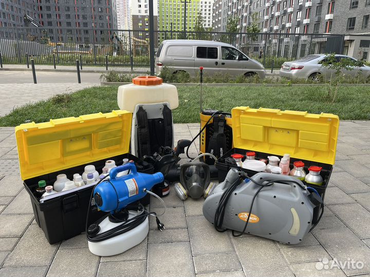 Уничтожение тараканов клопов дезинфекция сэс