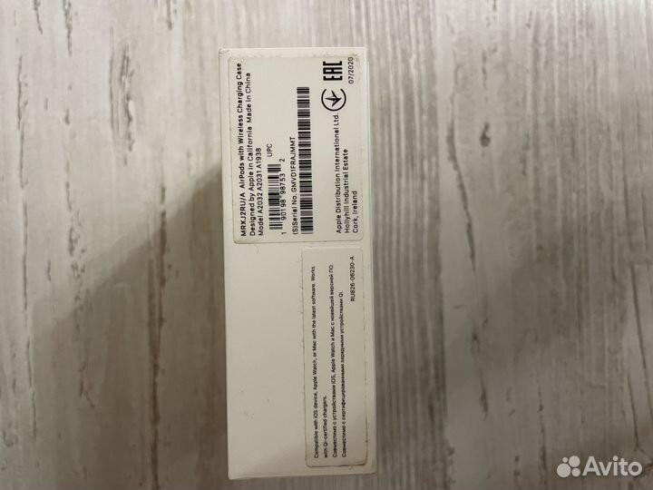 Airpods 2 (оригинал)