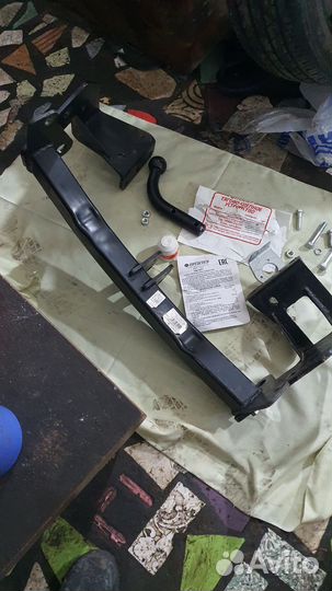 Фаркоп задний на mitsubishi pajero sport