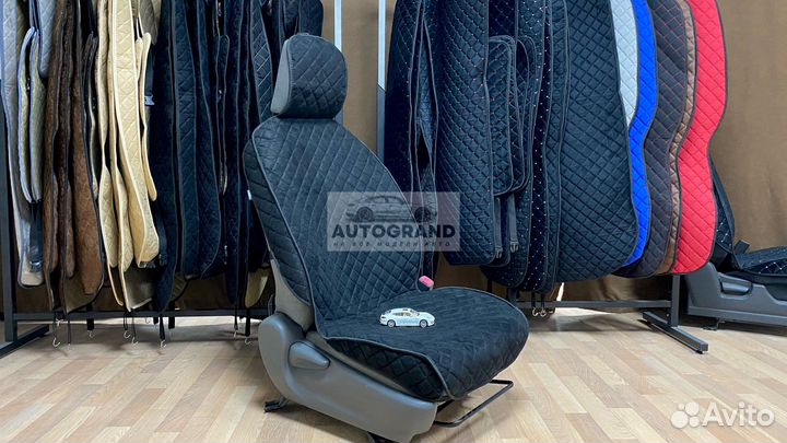 Накидки на сидения алькантара