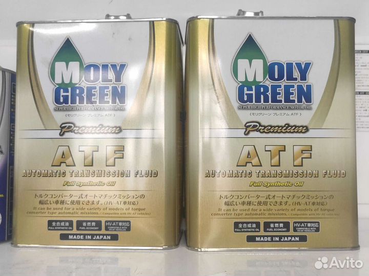 Масло трансмиссионное Moly Green ATF Premium