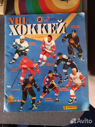 Спортивный журнал с наклейками