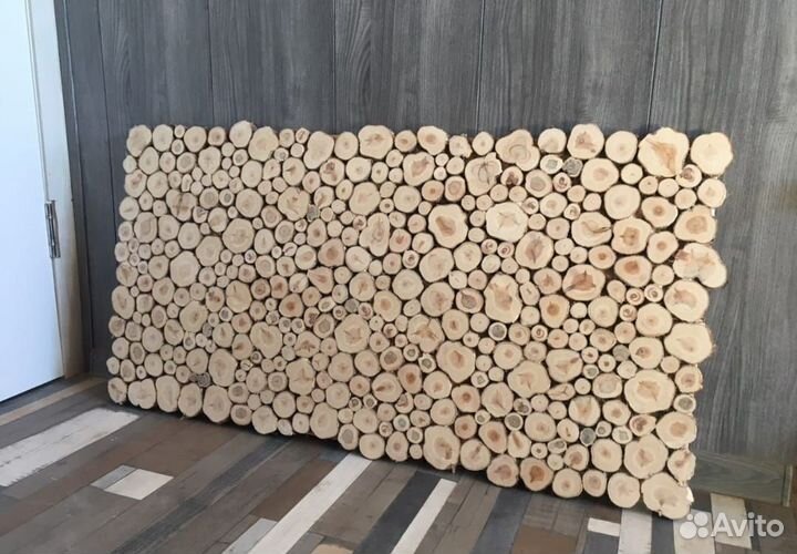 Панно из можжевельника