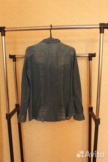 Рубашка джинсовая