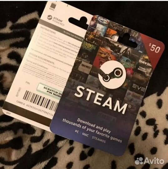 Steam пополнение
