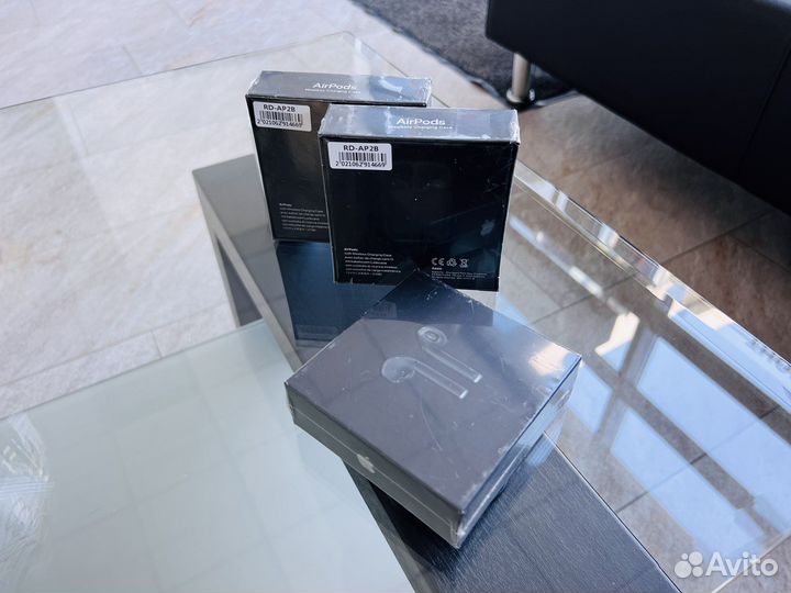 AirPods 2 Luxe Black. Магазин. Гарантия