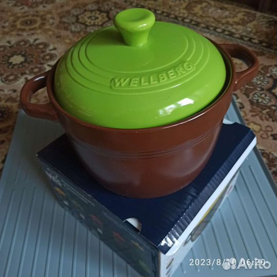 Кастрюля керамическая