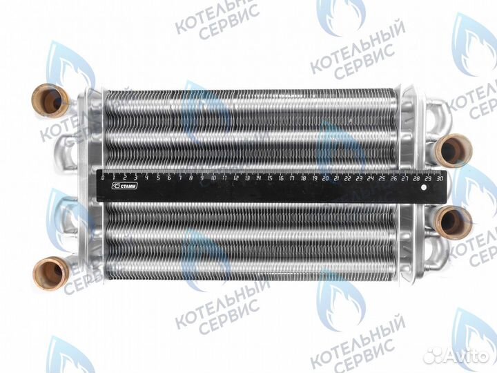 Теплообменник 270 mm baxi main, main digit, main F