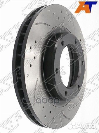 Комплект дисков тормозных передний перфорирован