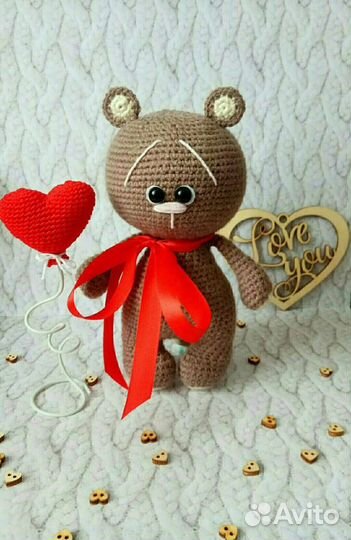 Вязаный мишка