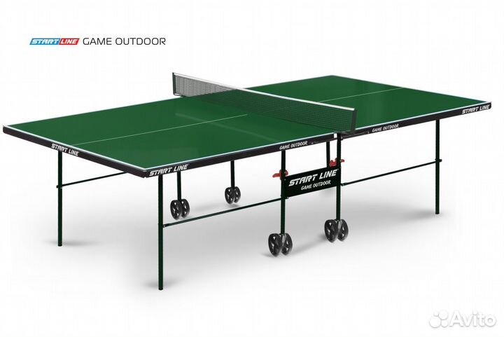 Теннисный стол Game Outdoor green