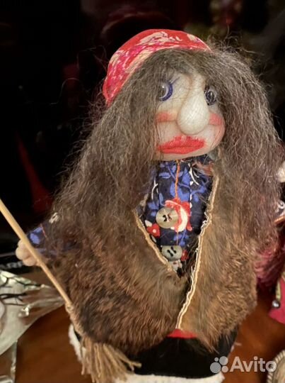 Кукла Ведьма, Баба -Яга ручной рабрты