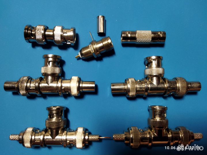 Наконечники для соединения видео наблюдения