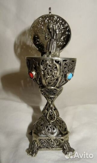 Пасхальное яйцо (1873г., серебро)