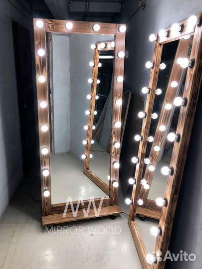 Гримерное зеркало с подсветкой