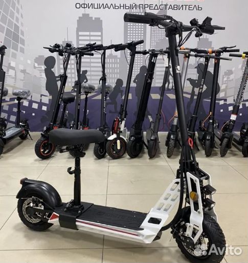 Электросамокат white siberia taiga 1000W