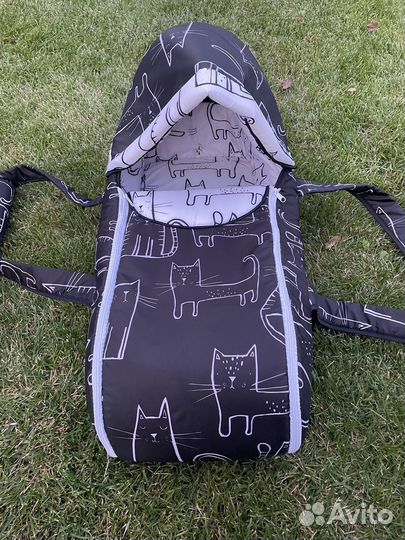 Люлька переноска для новорожденных