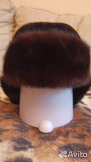 Шапка норковая женская